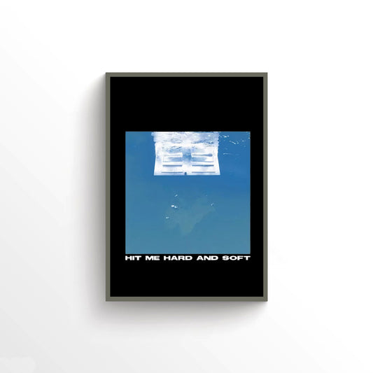 Billie Eilish - Hit Me Hard And Soft - A4 POSTER