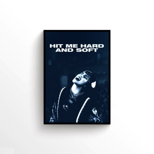Billie Eilish - Hit Me Hard And Soft - A4 POSTER